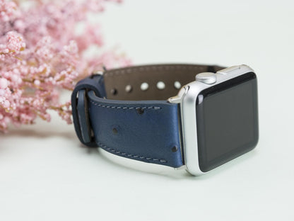 Leather Apple Watch Bands - Classic Style DE8