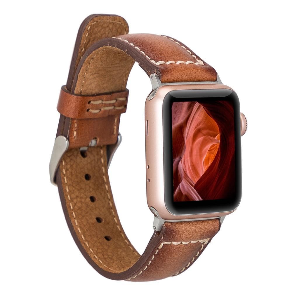 Leather Apple Watch Bands - Classic Style RST2EF SEN