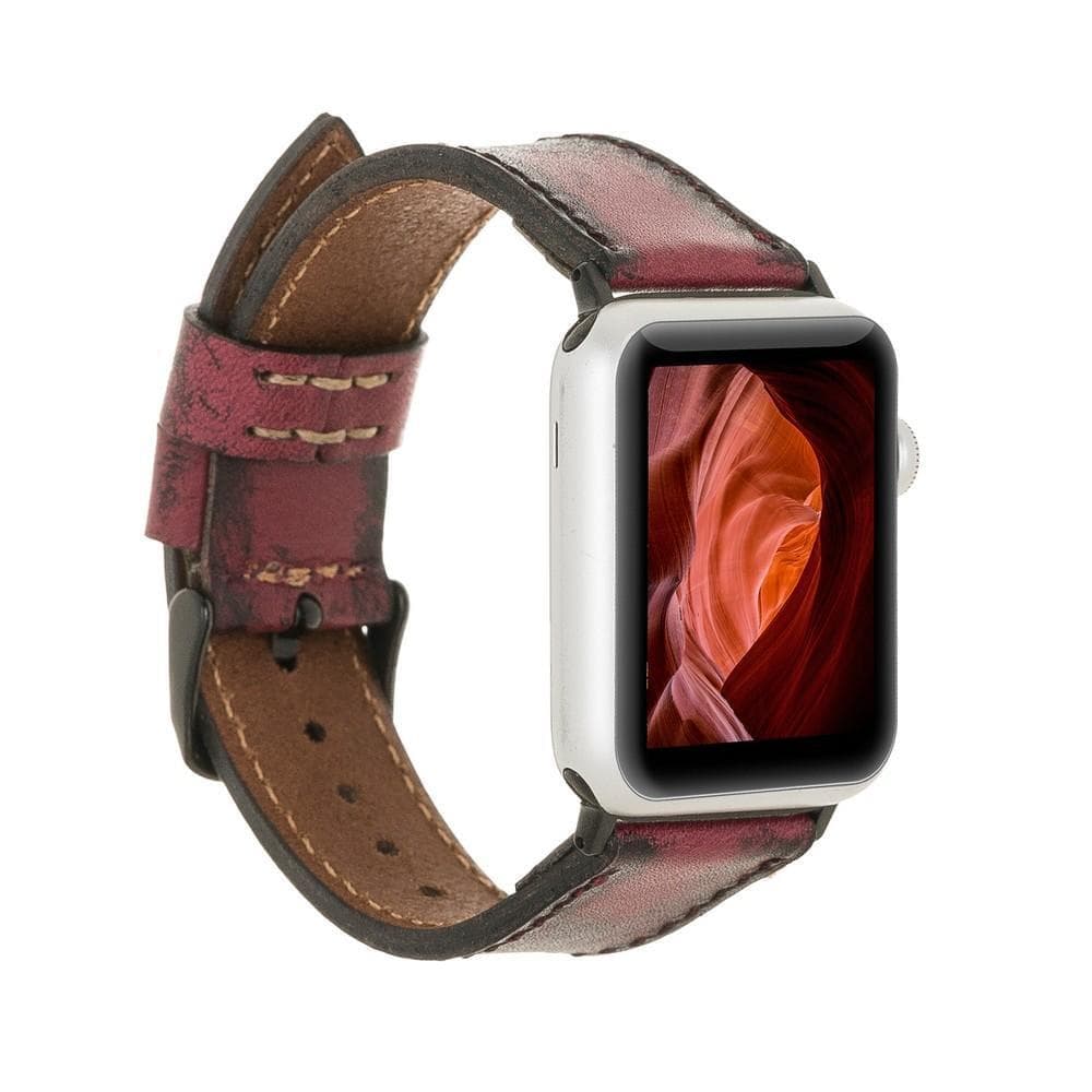 Leather Apple Watch Bands - Classic Style V1SEF