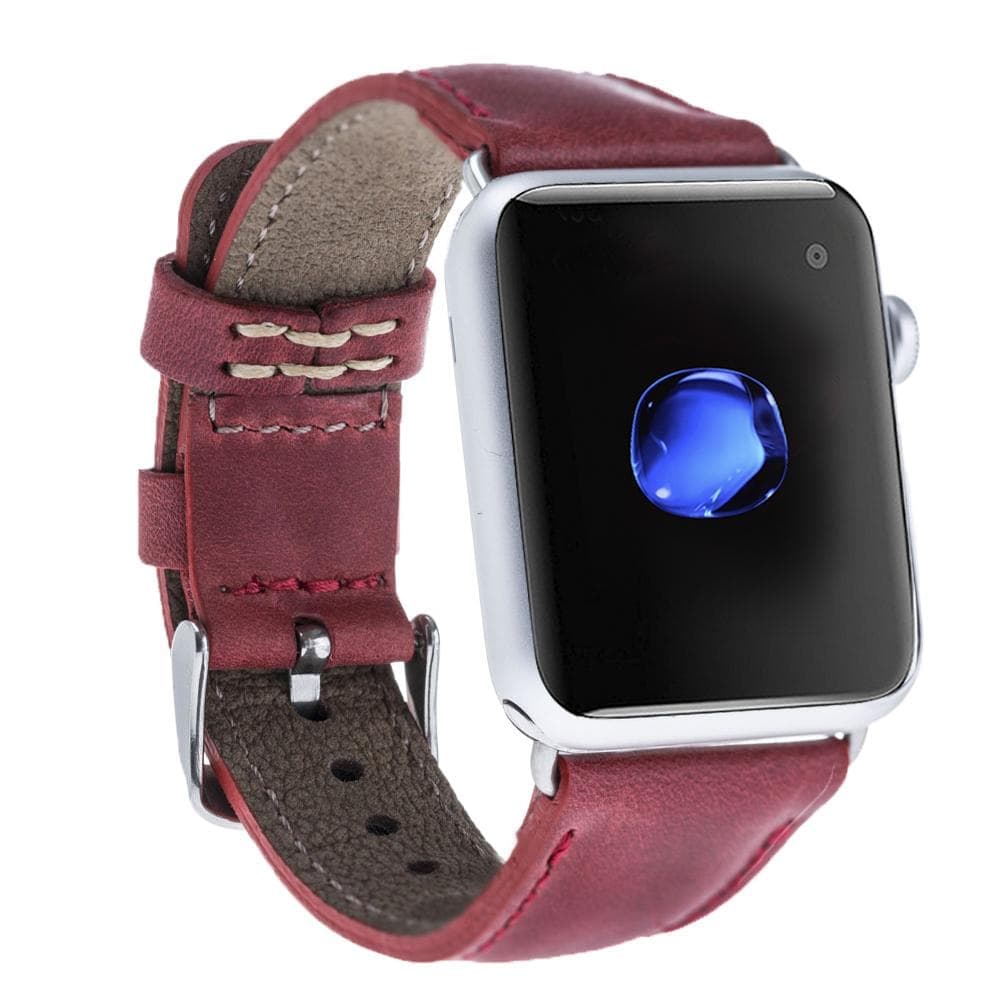 Leather Apple Watch Bands - Classic Style CZ04