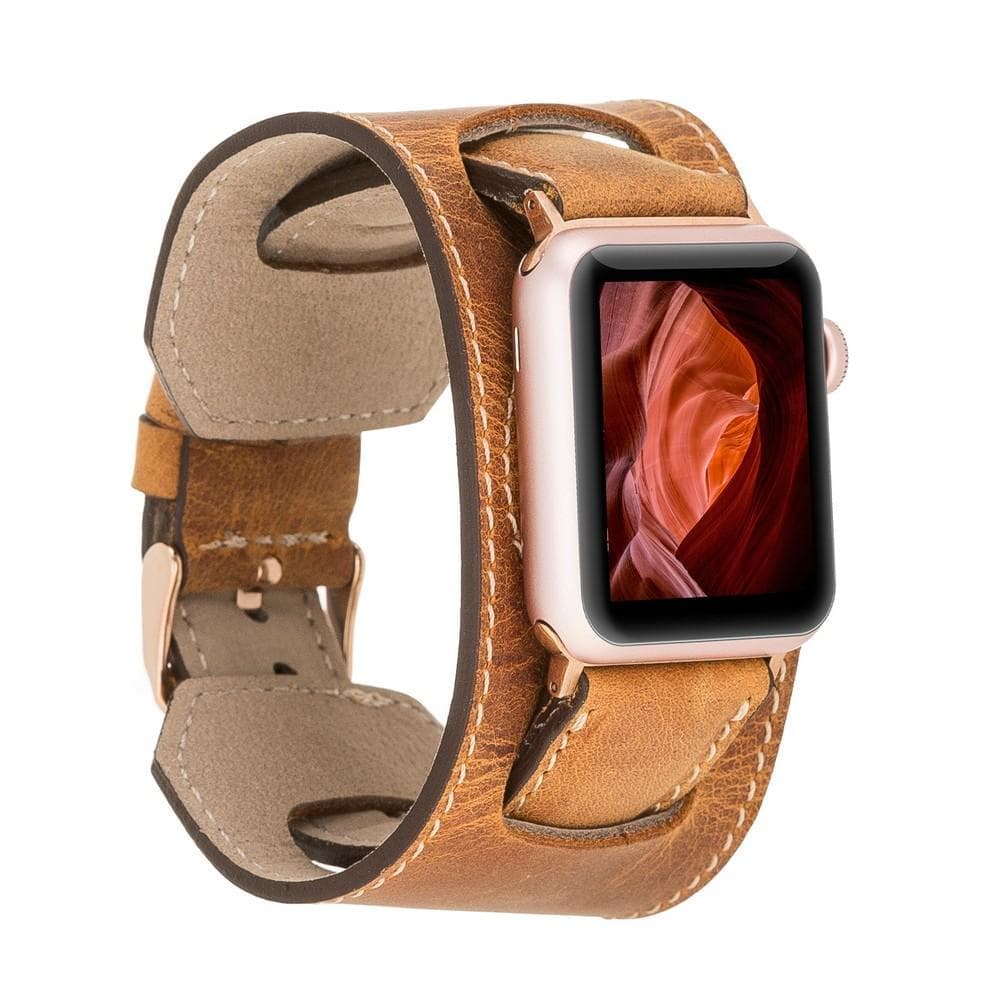 Leather Apple Watch Bands - Cuff Style G19