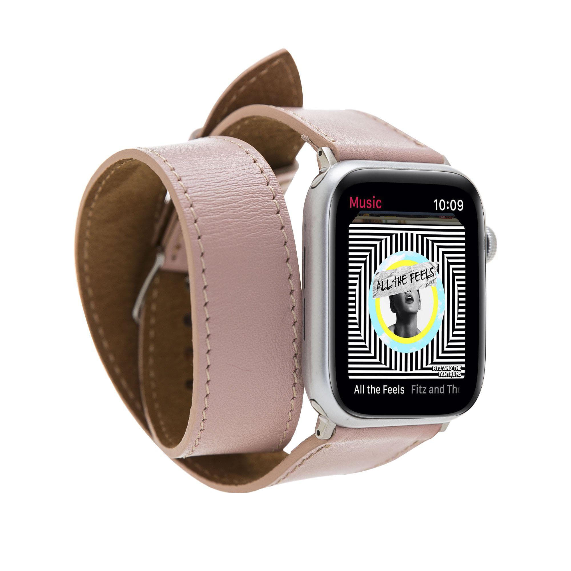 Leather Apple Watch Bands - DT Double Tour Style NU2