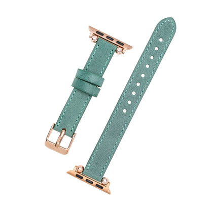 Leather Apple Watch Bands - Ferro Seamy Style