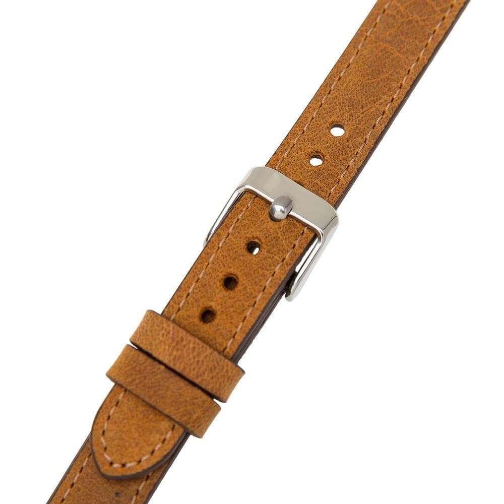 Leather Apple Watch Bands - Ferro Seamy Style