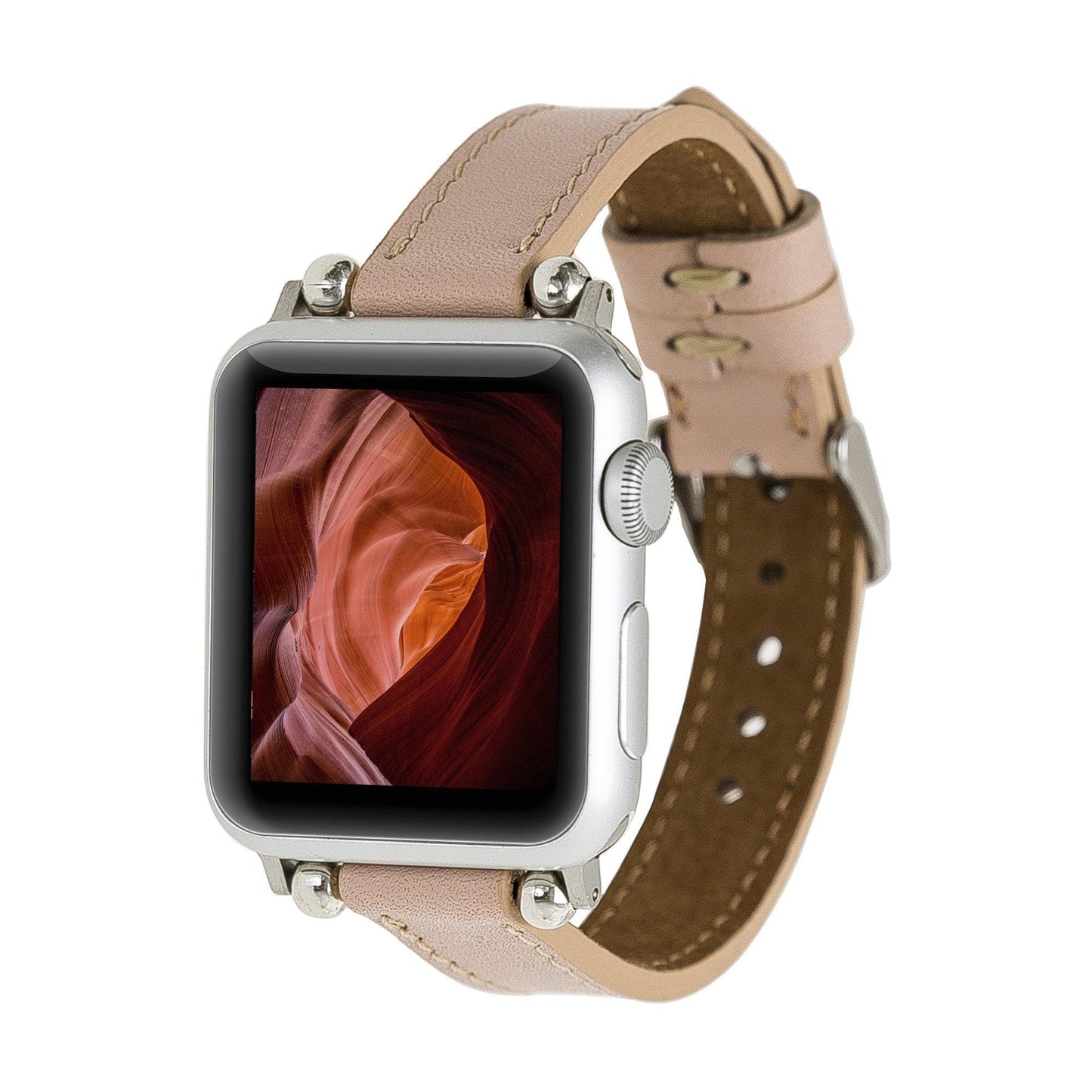 Leather Apple Watch Bands - Ferro Seamy Style NU1