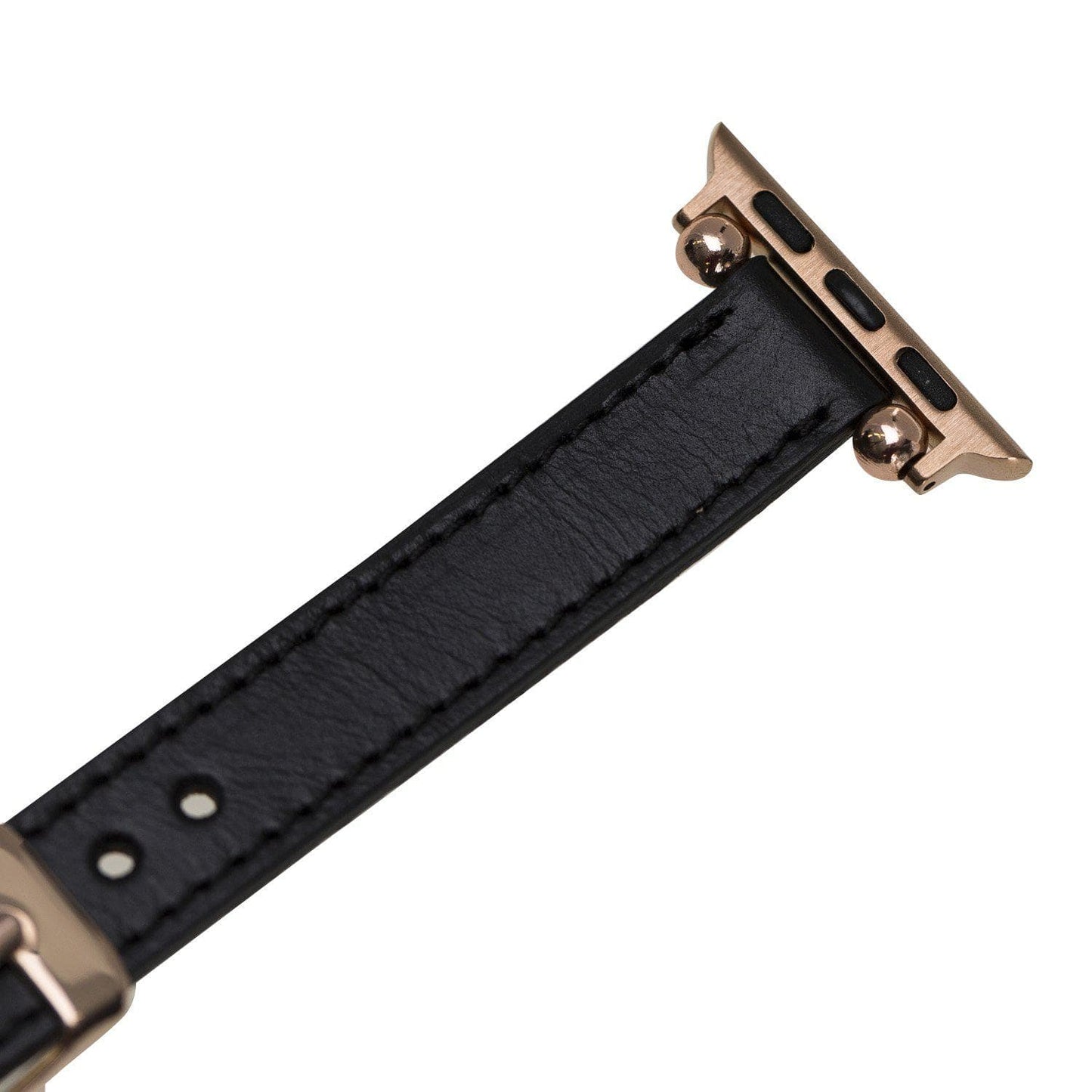 Leather Apple Watch Bands - Ferro Seamy Style