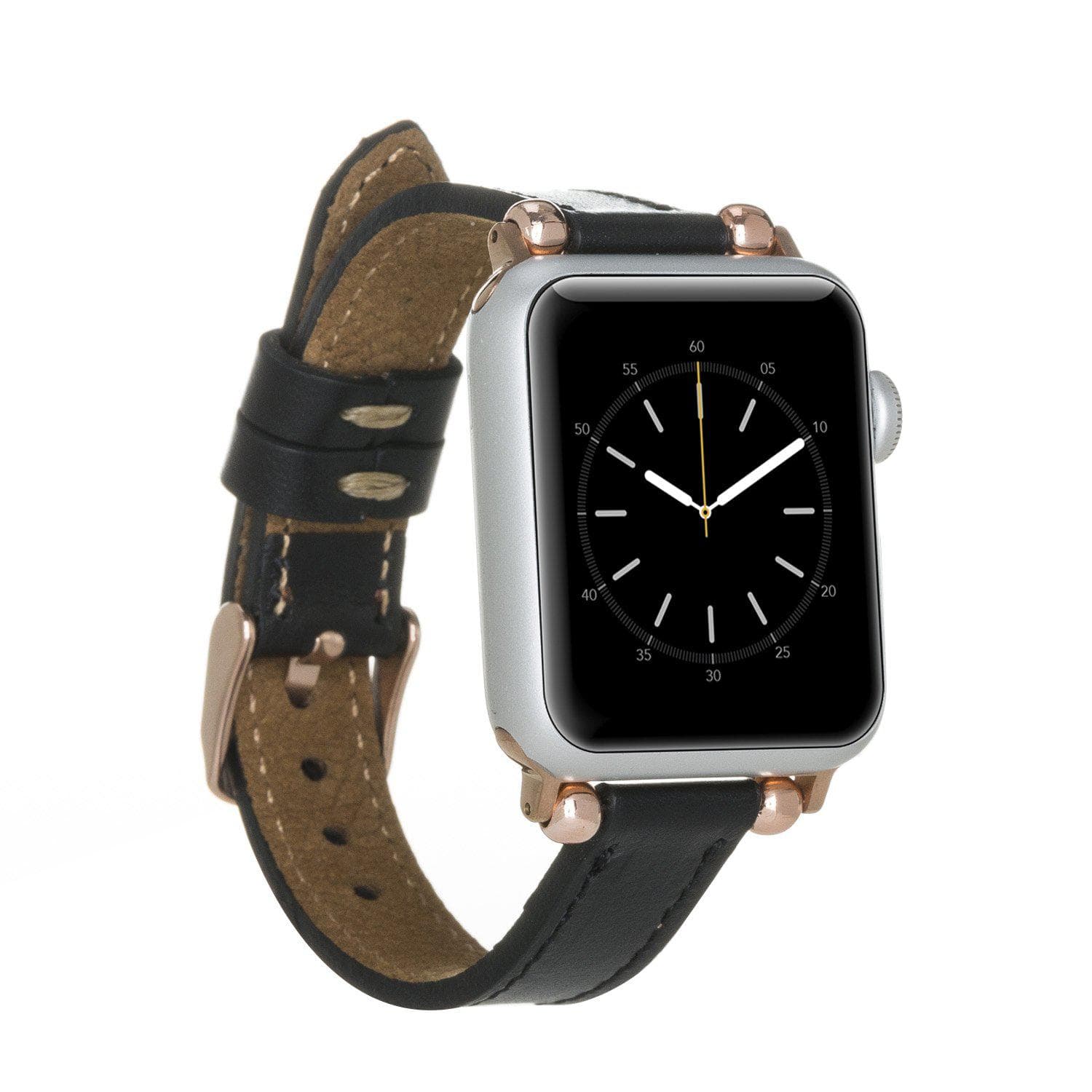 Leather Apple Watch Bands - Ferro Seamy Style RST1