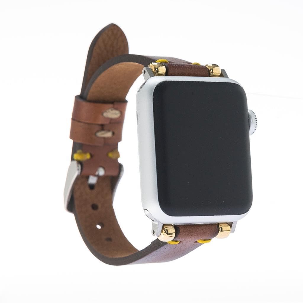 Leather Apple Watch Bands - Ferro Seamy Style RST2EF