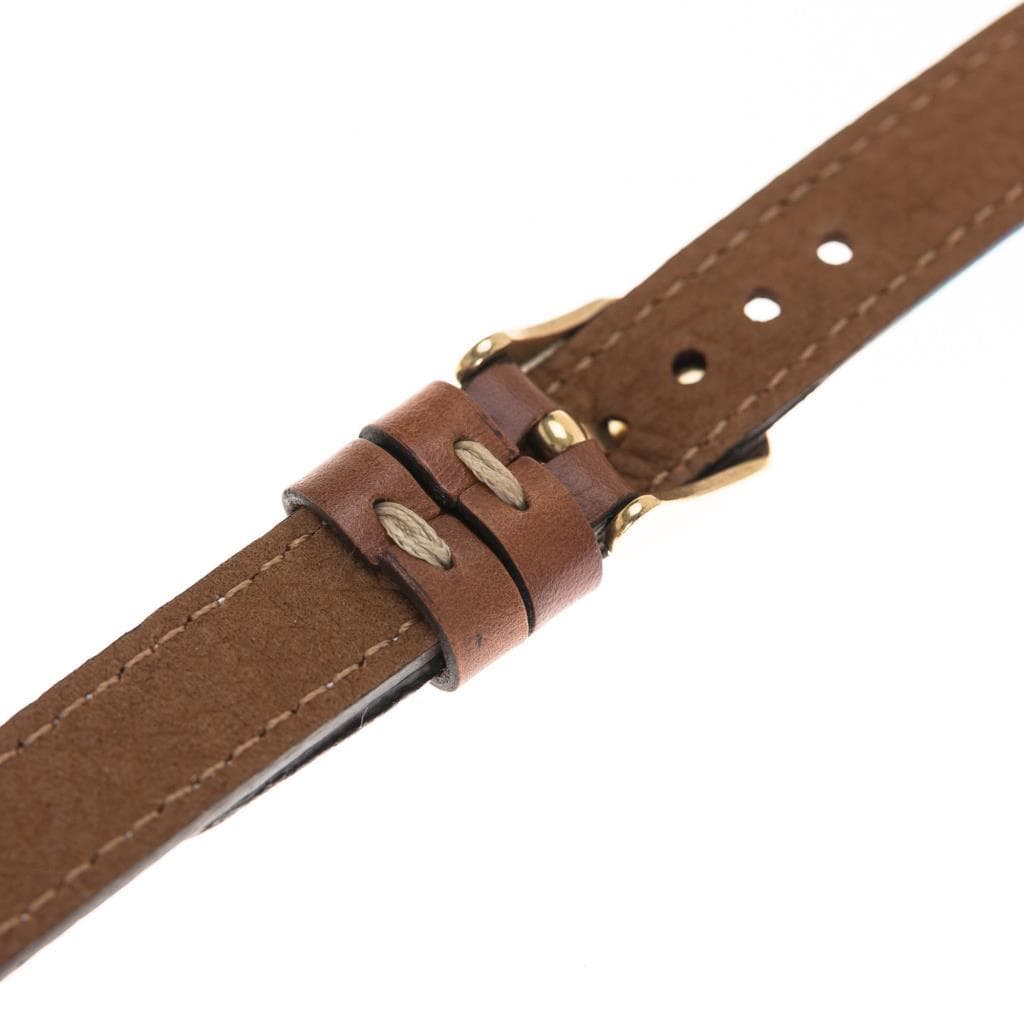 Leather Apple Watch Bands - Ferro Seamy Style