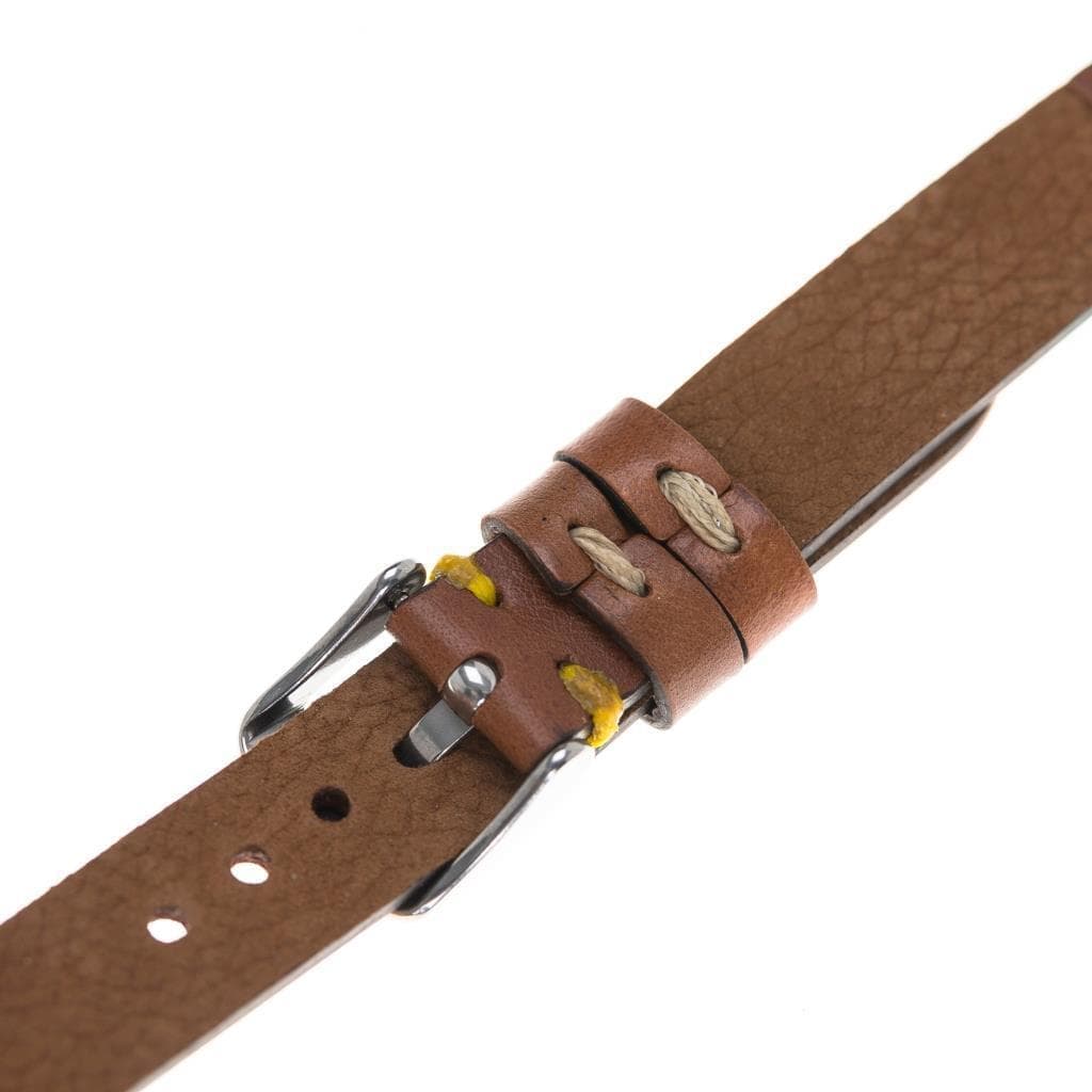 Leather Apple Watch Bands - Ferro Seamy Style