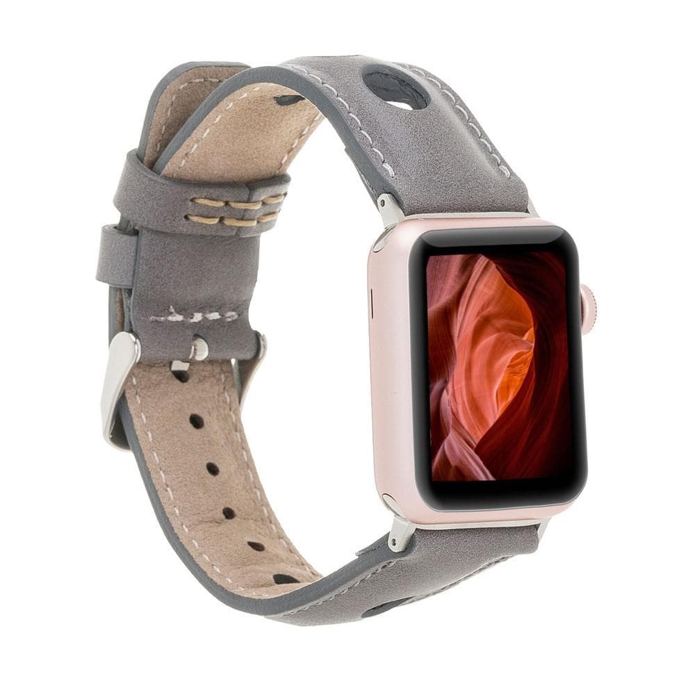 Leather Apple Watch Bands - Holo Style RST9