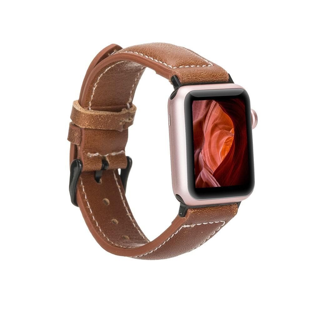 Leather Apple Watch Bands - NM1 Style AS4