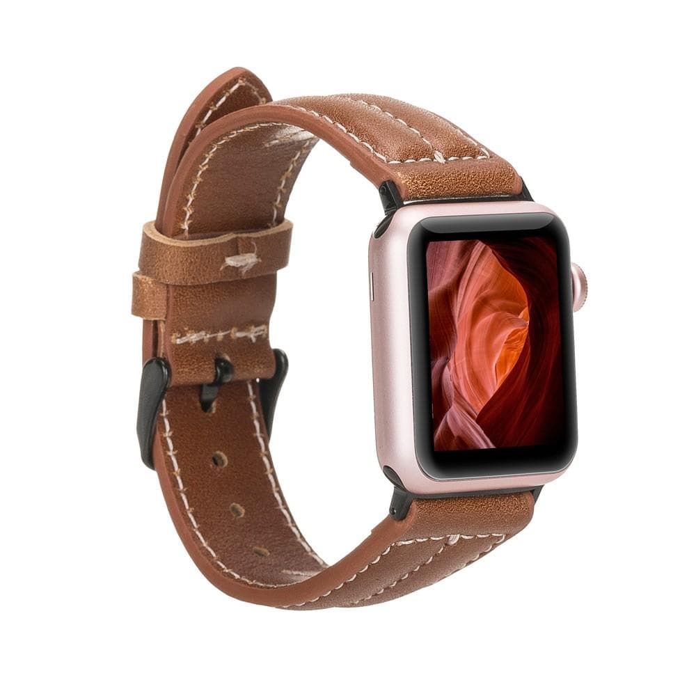 Leather Apple Watch Bands - NM3 Style AS2