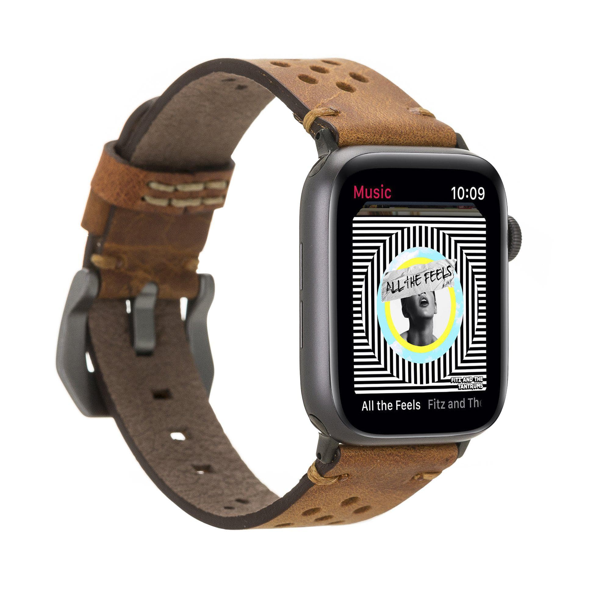 Leather Apple Watch Bands - Vigo Style G19