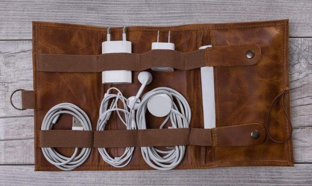 Leather Cable Organizer G19