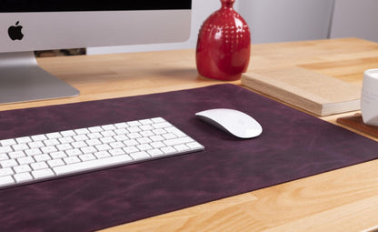 Leather Desk Mat 37x80