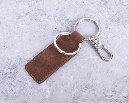 Mina Leather Keyring