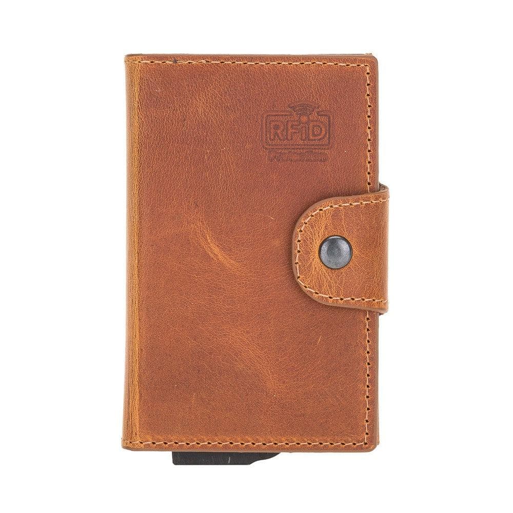 Mondello Leather Pop-Up Card Holder