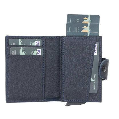 Mondello Leather Pop-Up Card Holder