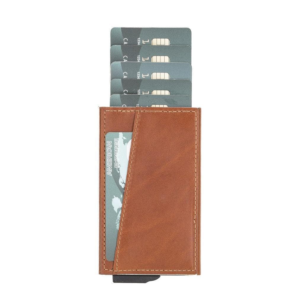 Mondello Leather Pop-Up Card Holder