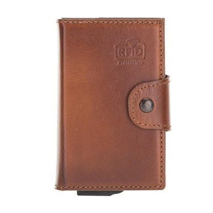 Mondello Leather Pop-Up Card Holder