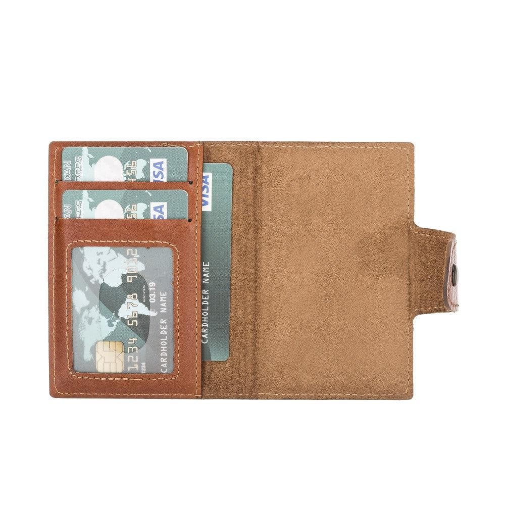 Mondello Leather Pop-Up Card Holder