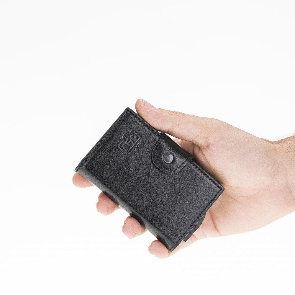 Mondello Leather Pop-Up Card Holder