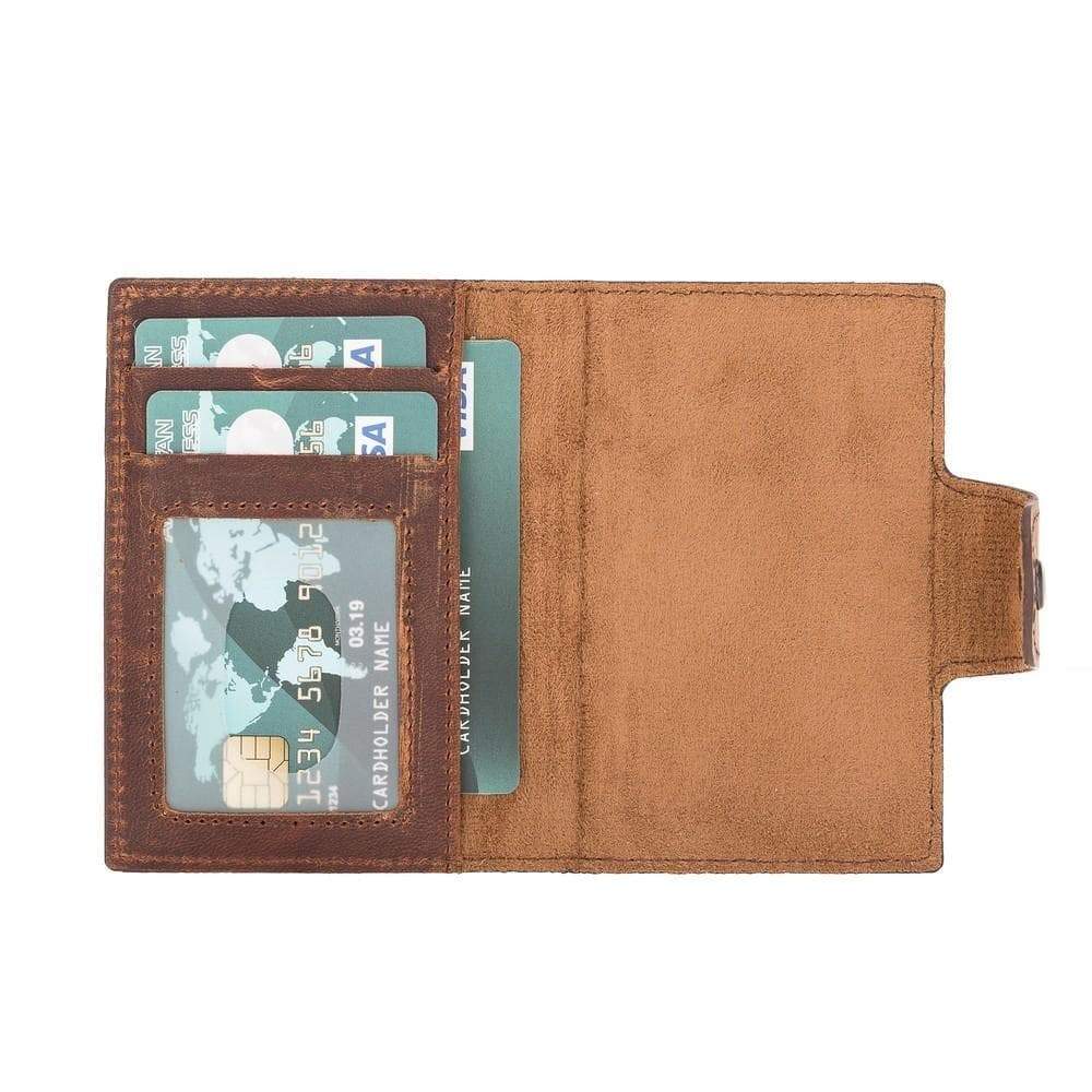 Mondello Leather Pop-Up Card Holder