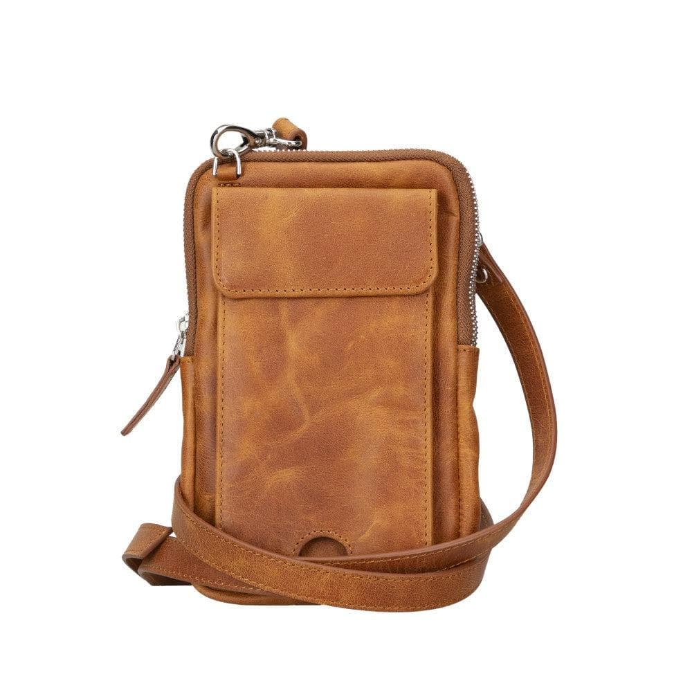 Nino Genuine Leather Crossbody Bag