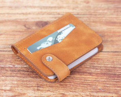 Oscard Card Holder Light Brown