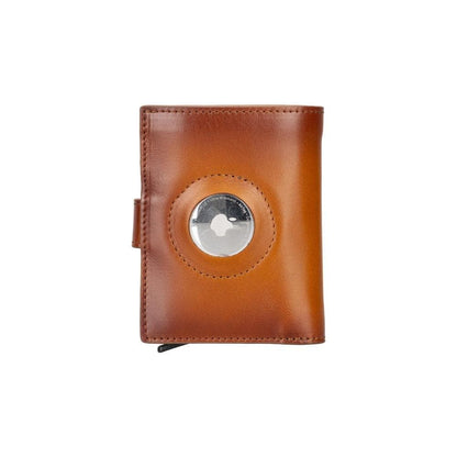 Palertag Leather Mechanical Card Holder Bouletta