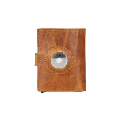 Palertag Leather Mechanical Card Holder Bouletta