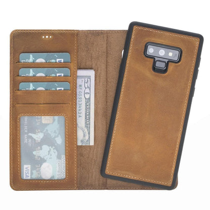 Samsung Galaxy Note 9 Series Detachable Leather Case / MW Samsung Note 9 / Vegetal Tan