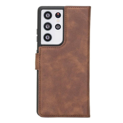 Samsung Galaxy S21 Series Detachable Leather Case / MW