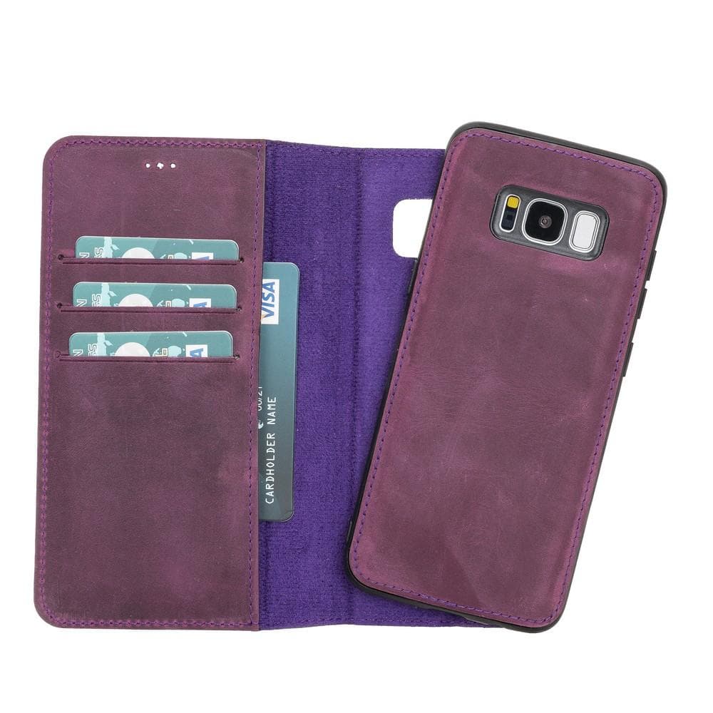 Samsung Galaxy S8 Plus Leather Case | Detachable Wallet G007