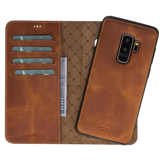 Samsung Galaxy S9 Detachable Leather Case / MW G19