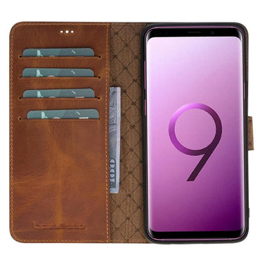 Samsung Galaxy S9 Detachable Leather Case / MW G19