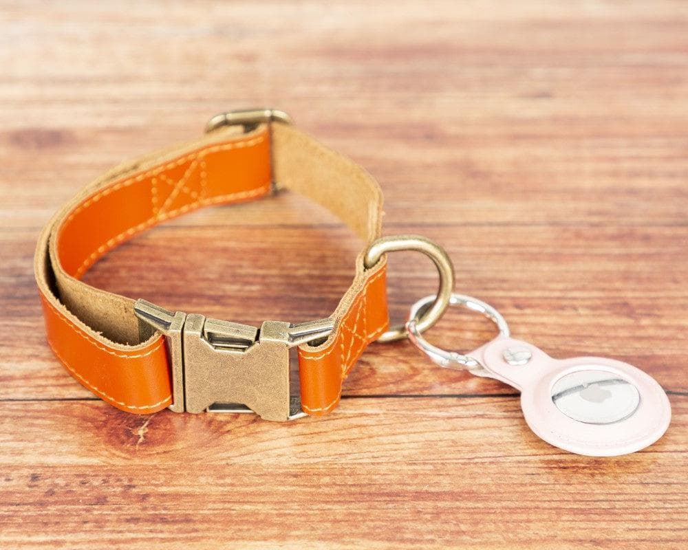 Scobby Leather Dog Collar nu4 Bouletta