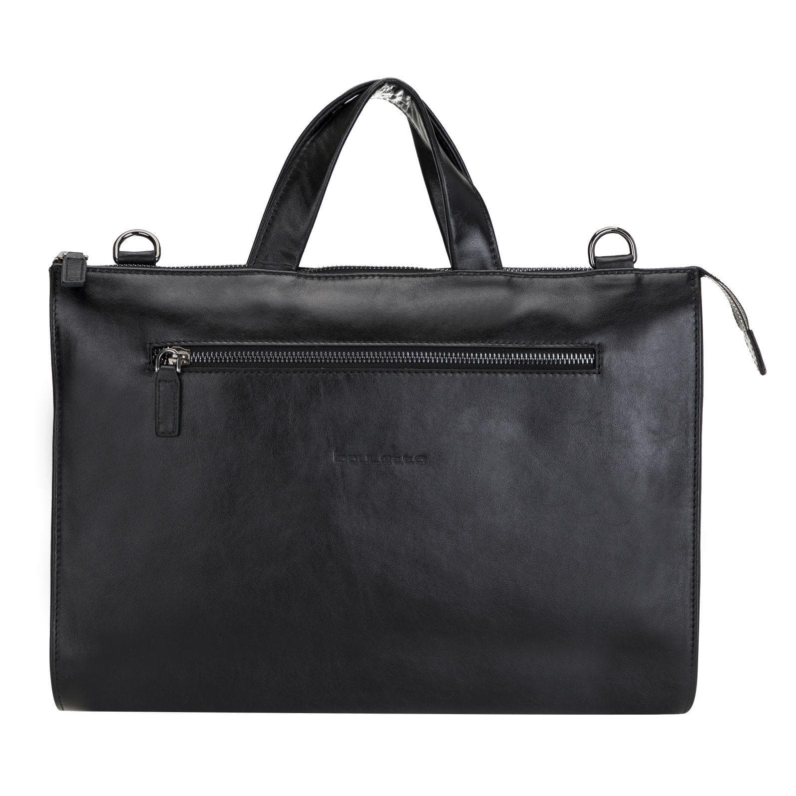 Bouletta Canzo Leather Notebook Bags | Briefcases Rustic Black