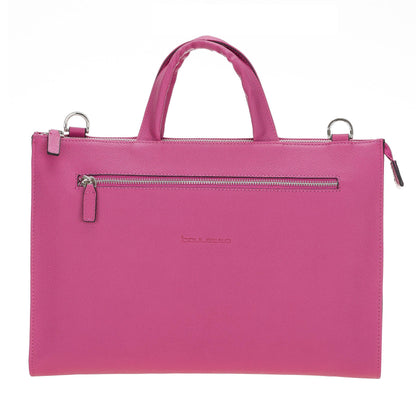 Bouletta Canzo Leather Notebook Bags | Briefcases Pink