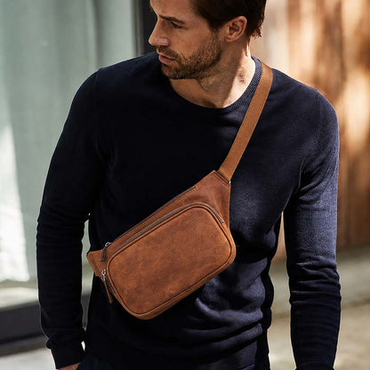 Apex Leather Waist Bag