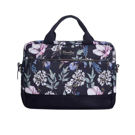 BloominBag Black Cherries 13-14 Inch Laptop / MacBook Bag_1