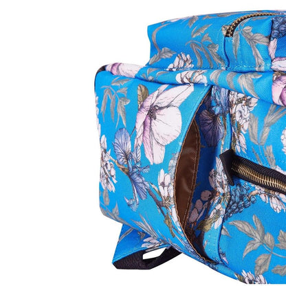 BloominBag Blue Cherry Blossom 13-14 Inch MacBook / Laptop Backpack_5