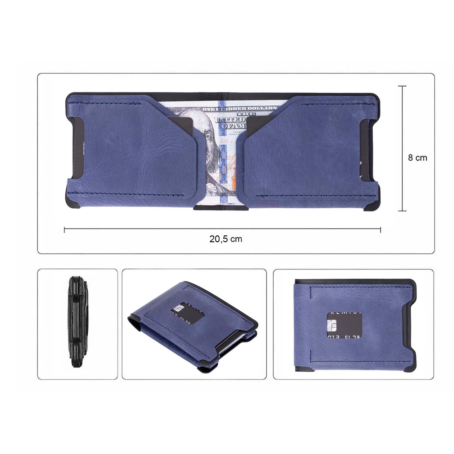 Valdes Leather Men's Wallet