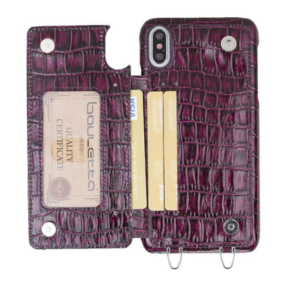 Bouletta Bouletta iPhone X Series Leather Saff Umw Plain Strap