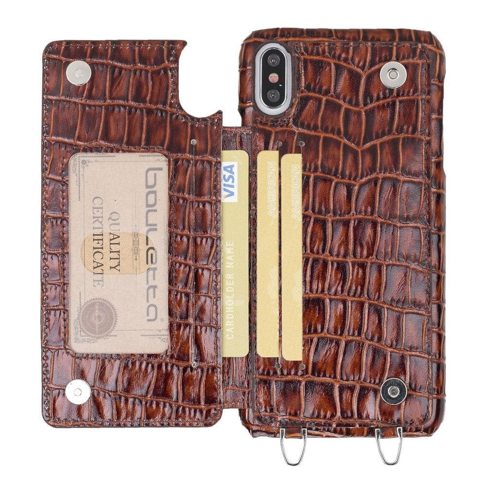 Bouletta Bouletta iPhone X Series Leather Saff Umw Plain Strap