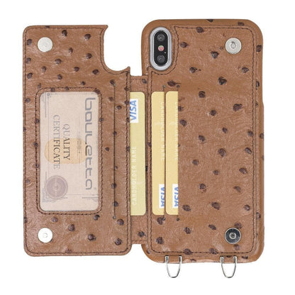 Bouletta Bouletta iPhone X Series Leather Saff Umw Plain Strap