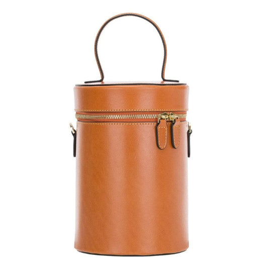 Bouletta Bouletta Leather Cylinder Bag Orange