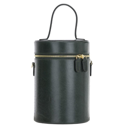 Bouletta Bouletta Leather Cylinder Bag Dark Green