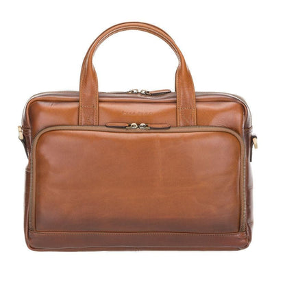 Bouletta Troy Leather Laptop Bags Rustic Tan